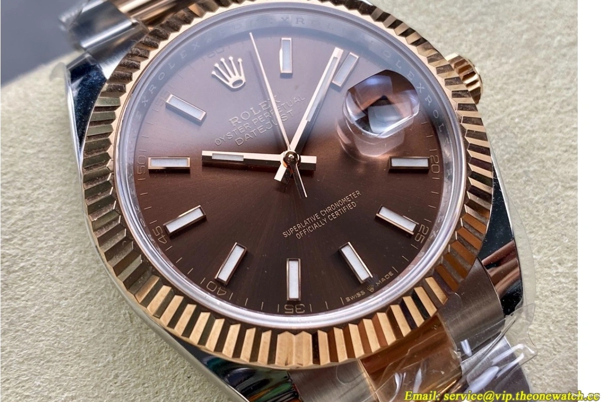 RG SS Heavy Datejust 41mm Brown Stk Version) 126331 Oys ARF SH3235(Tungsten 0203